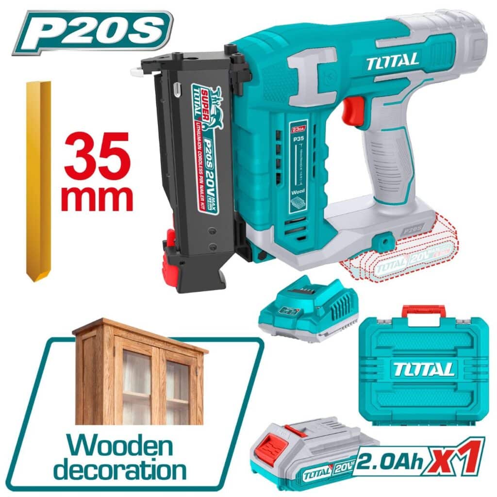 CLAVADORA DE PARED LI-ION 20V 10-35MM 2.0AH TOTAL- TCBNLI3606