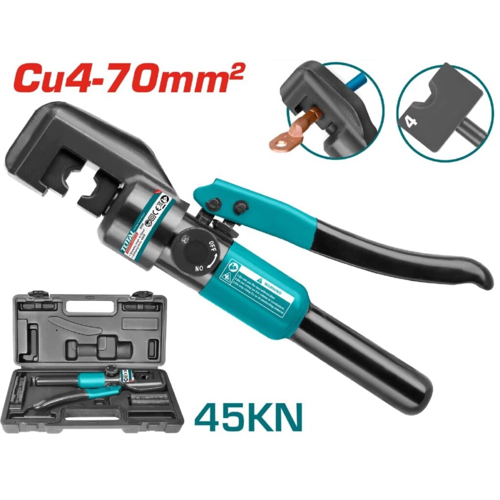 CRIMPIADORA HIDRAULICA CU4-70MM2 – THCT070