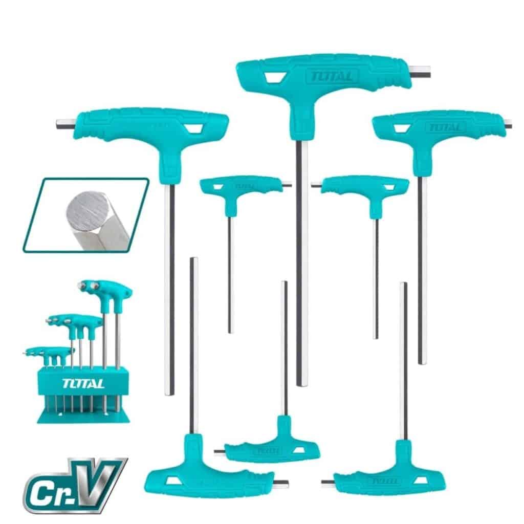 SET DE LLAVES HEXAGONALES MANGO T 8PCS – THHW80816