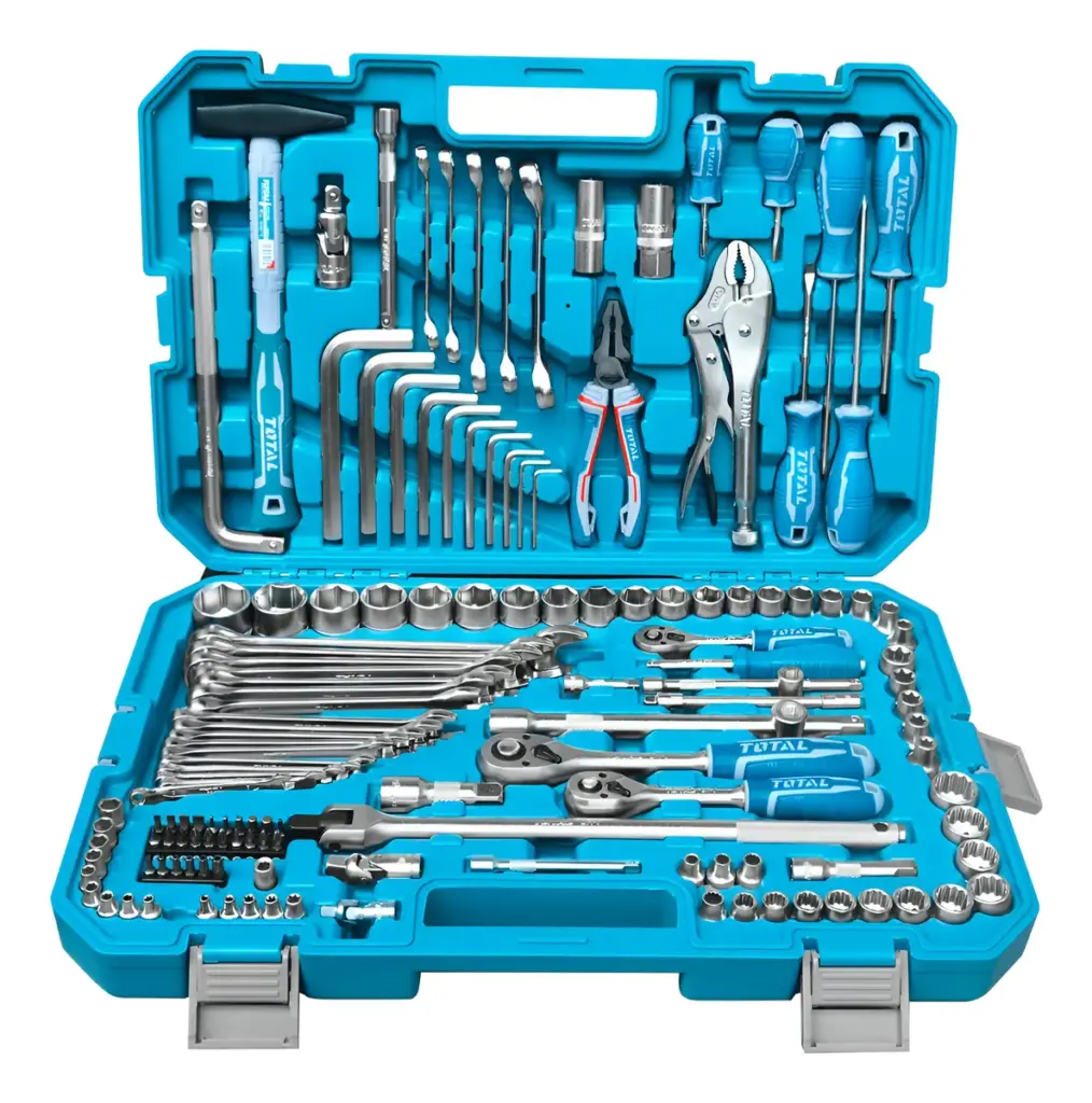 SET DE HERRAMIENTAS Y RACHET 1/2″ 142PIEZAS – THKTHP21426