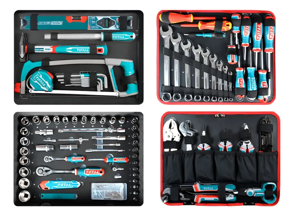 MALETA DE ALUMINIO SET RACHET Y HERRAMIENTAS 147 PIEZAS INDUSTRIAL – THKTHP21476