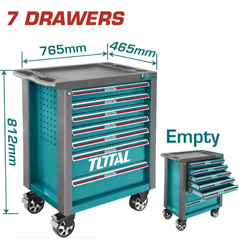 CARRO PARA HERRAMIENTAS 7 BANDEJAS  – THRC01071