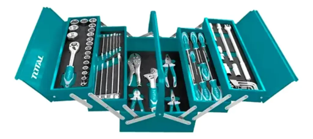 SET DE HERRAMIENTAS Y RACHET MANUALES 108PIEZAS – THTCS121081