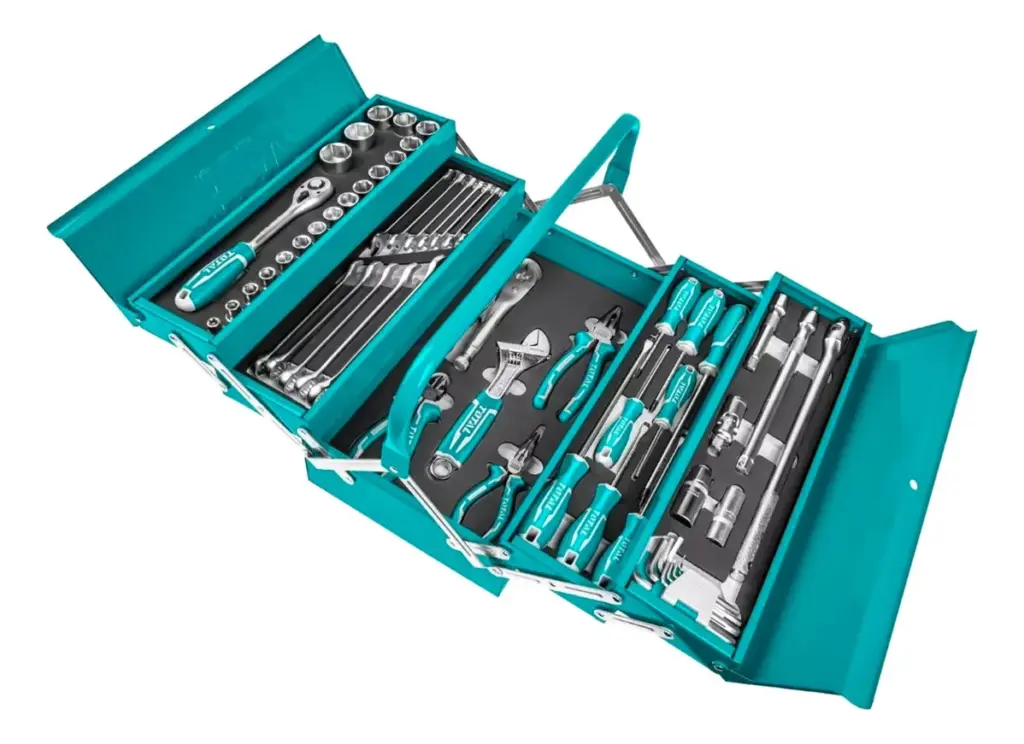 SET DE HERRAMIENTAS Y RACHET MANUALES 108PIEZAS – THTCS121081