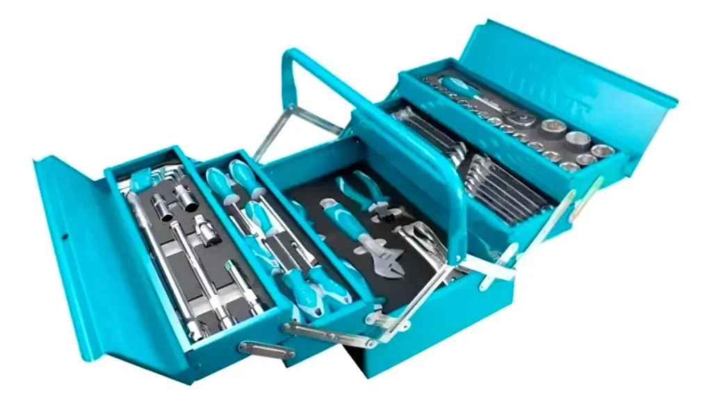 SET DE HERRAMIENTAS Y RACHET MANUALES 108PIEZAS – THTCS121081