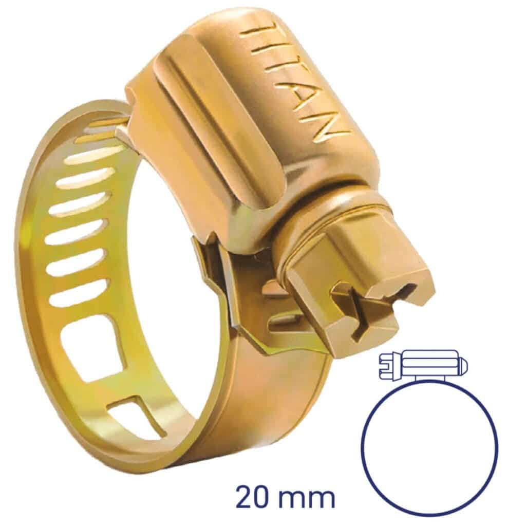 20 ABRAZADERAS SUPER MINI SERIE 10-06 PRO MANG 1/2» – TI100110-06PRO