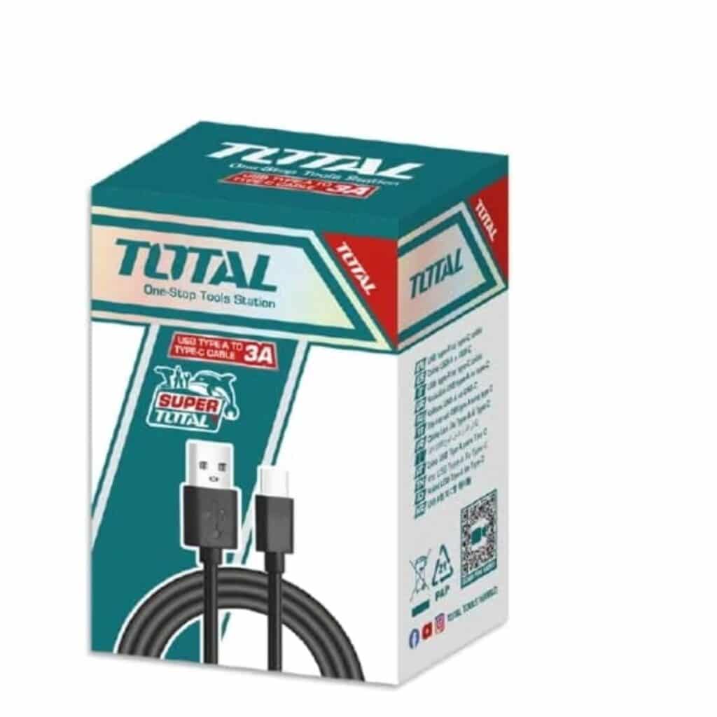 CABLE USB TIPO A/C 1M 3A P/CARGADOR – TIUCC01