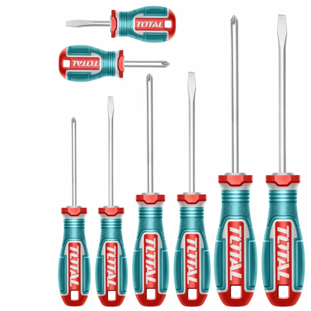 SET DE DESTORNILLADORES TOTAL 8PCS S2 – TKSDS0826