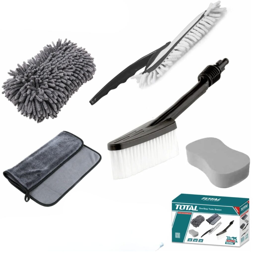 SET DE BOQUILLA + ACCESORIOS PARA HIDROLAVADORA 5PCS – TMGF0501