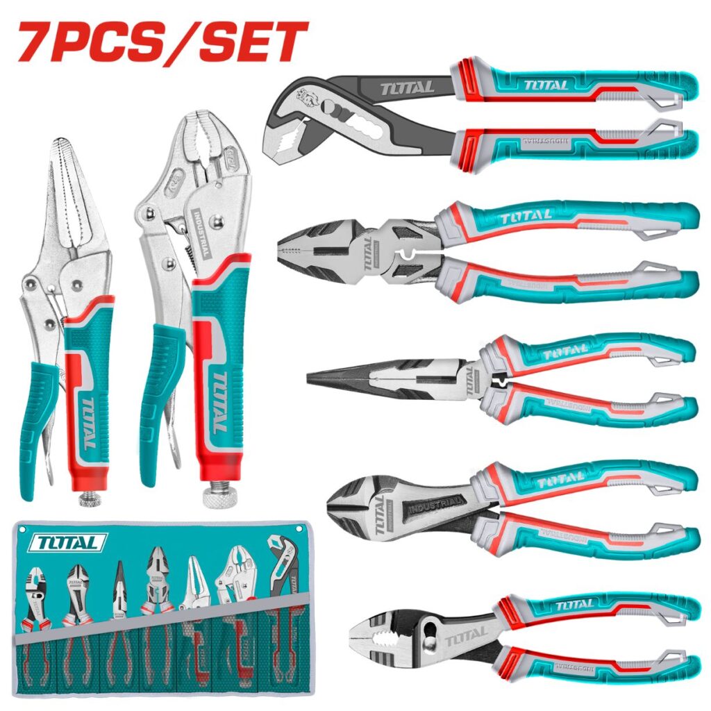 SET DE ALICATES – TOTAL TOS23055 – 7PCS