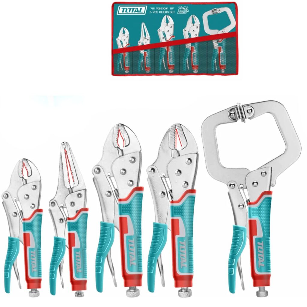 SET PINZAS DE PRESION 5PZS 7/9/10C/10R/11 NIQUELADO ACERO AL CARBON ESTUCHE LONA – TOS23091