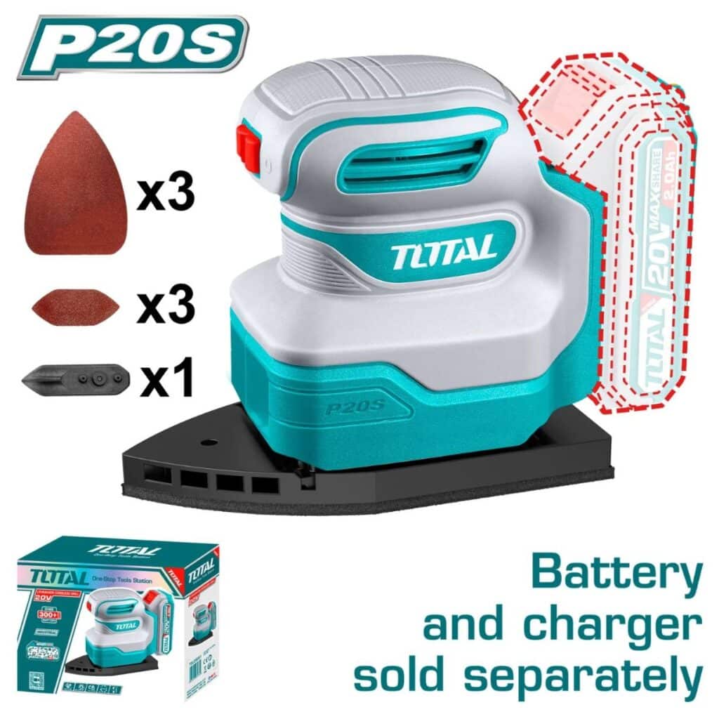 LIJADORA ROTATIVA LI-ION 20V 12000RPM – TPSLI2014