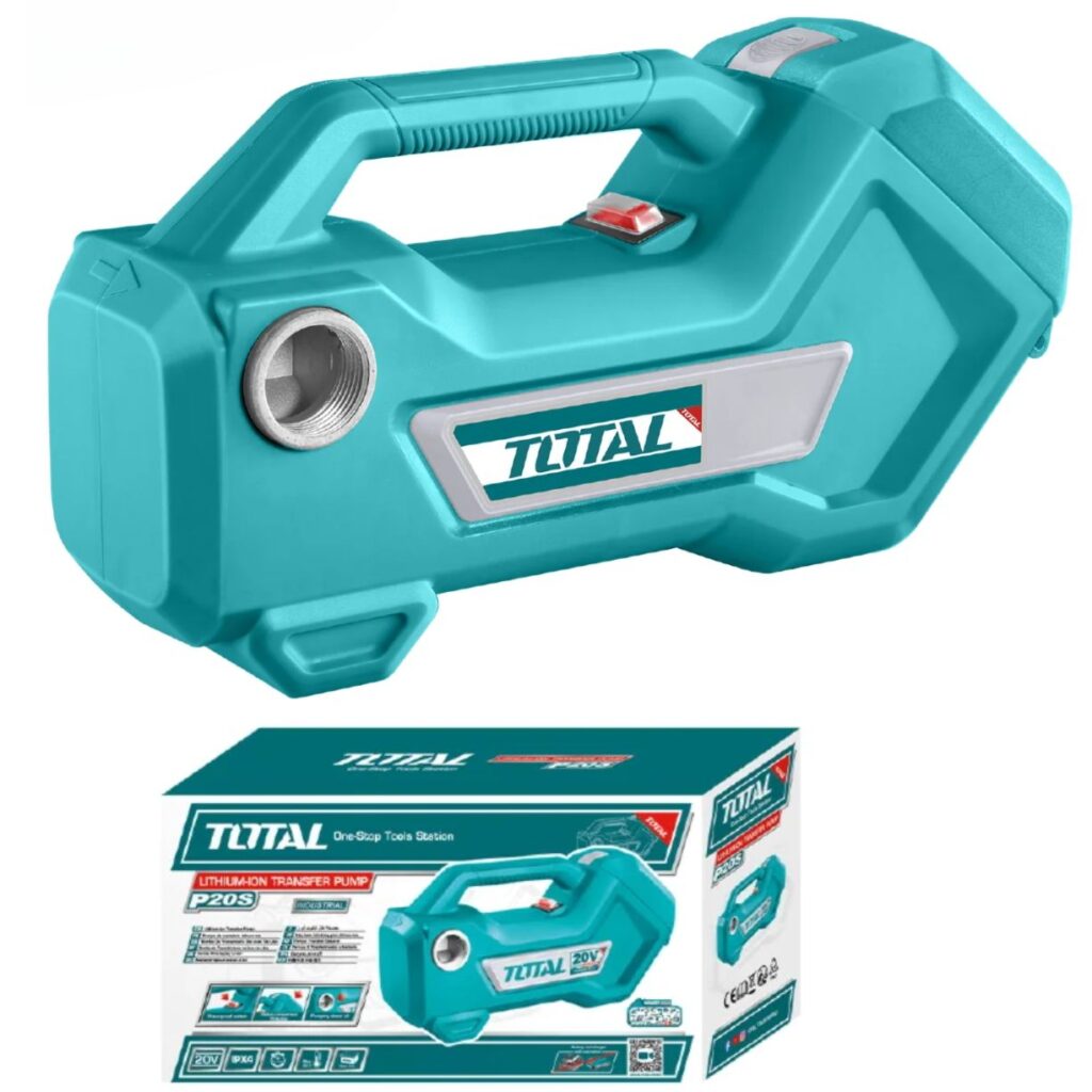 BOMBA DE AGUA  DE TRANSFERENCIA LI-ION 20V 3/4″ 4500RPM 48L/MIN  – TTPLI2001