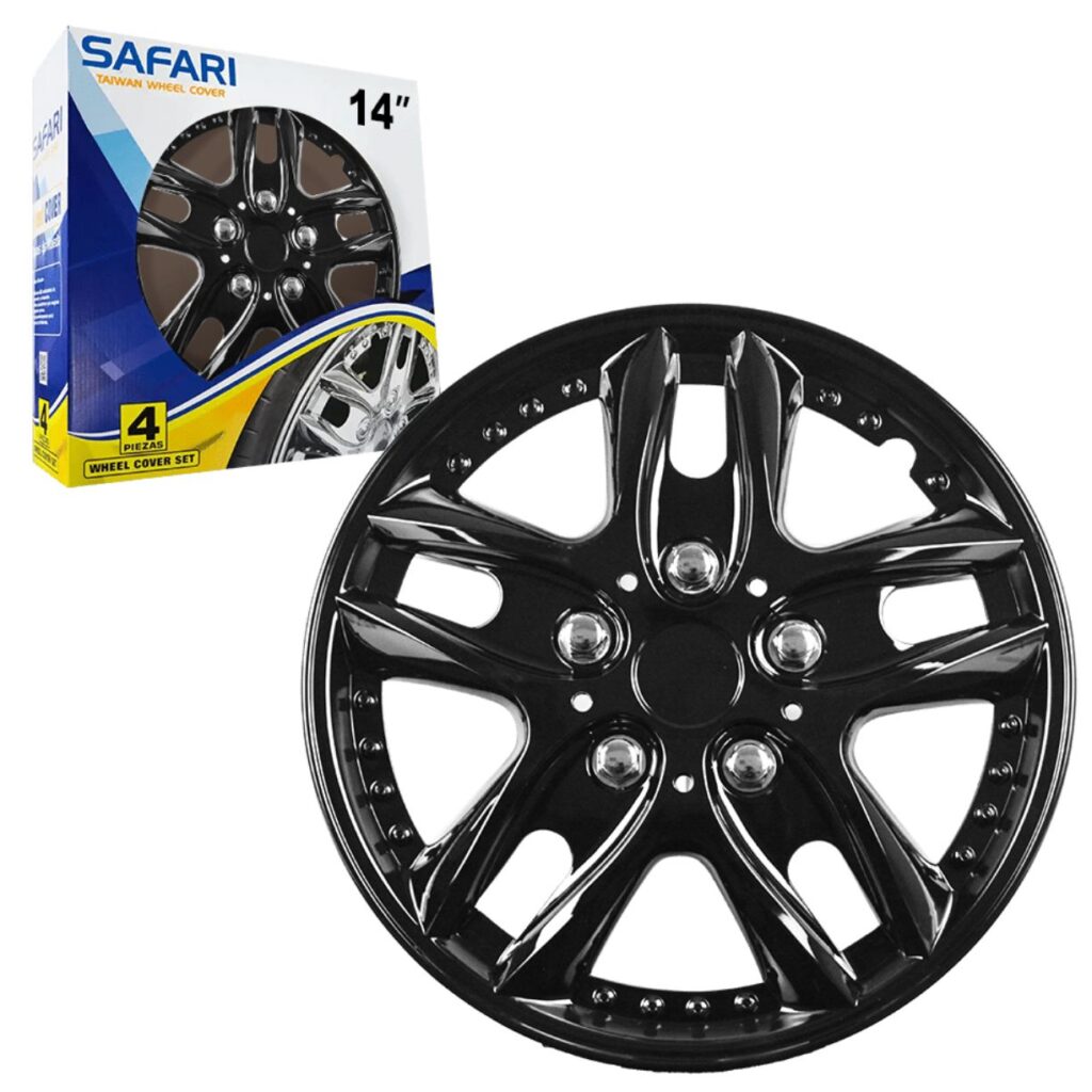 TAPAS DE AROS 14″ NEGRO – V022-BB-14