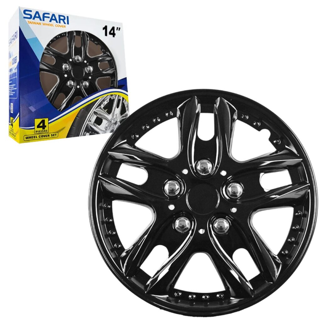 TAPAS DE AROS 14″ NEGRO – V081-BB-14