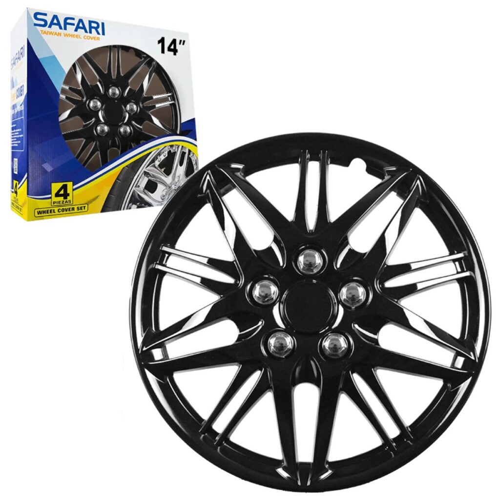 TAPAS DE AROS 14″ NEGRO  – V130-BB-14