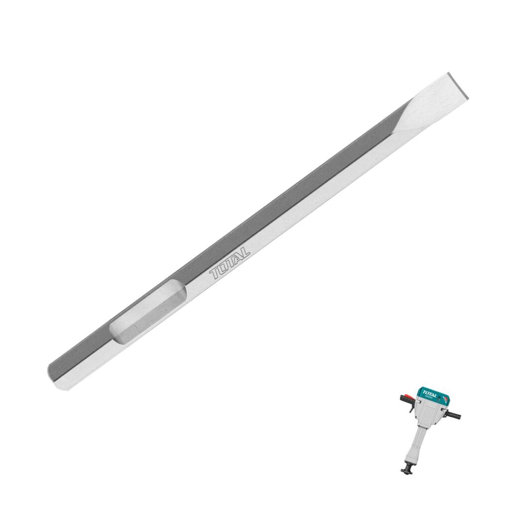 CINCEL HEXAGONAL 28X35X530MM PUNTA PLANA TOTAL – TAC1532282