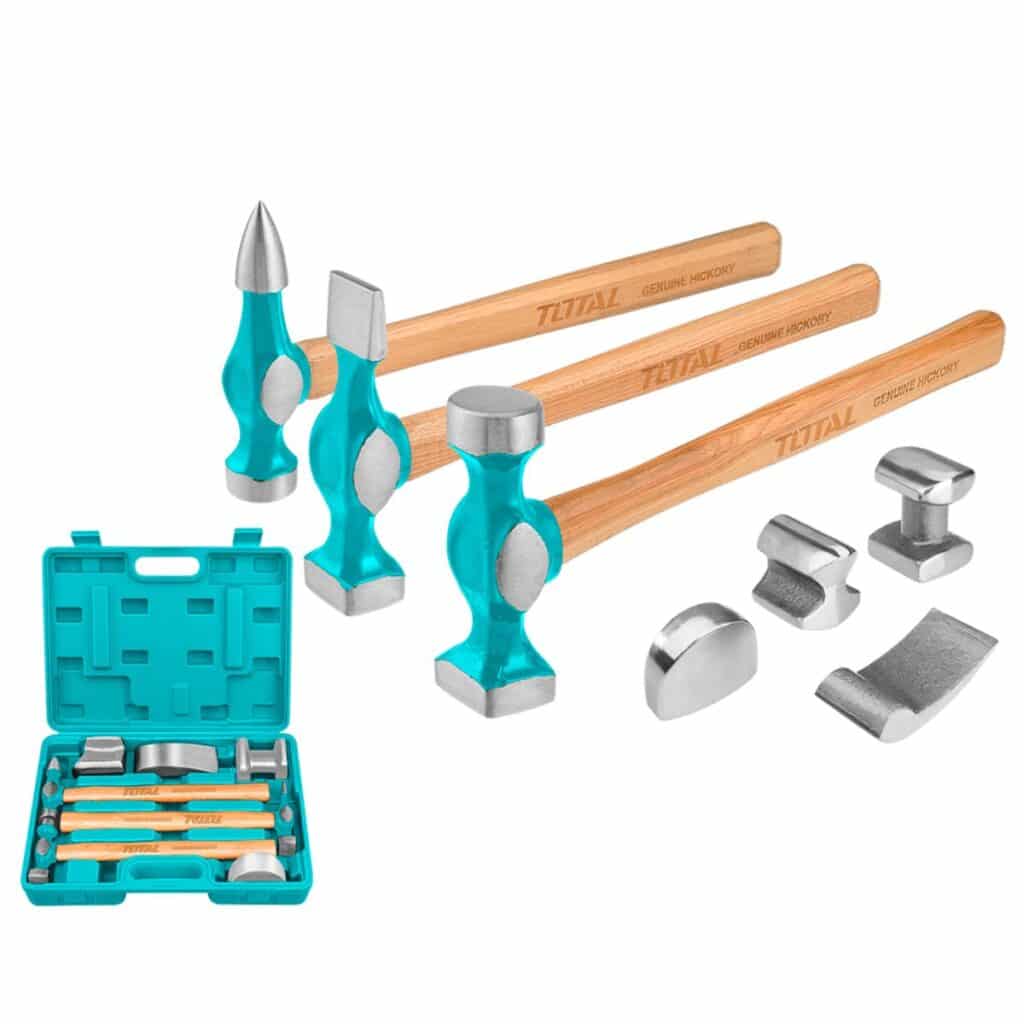 SET DE MARTILLOS P/CARROCERIA Y GUARDABARROS 7PCS – TBAFO712