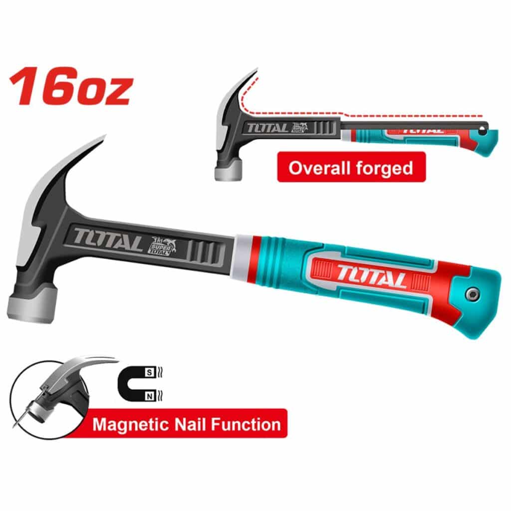 MARTILLO  C/MANGO FIBRA DE CARBON 16OZ – THCH61016L