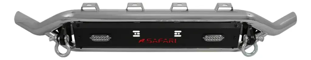 DEFENSA S1 CROMADO LEDX2  PARA MAZDA BT-50 2021-ON – S2-FB10L-S69