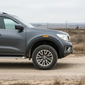 FENDER CON LUZ PARA NISSAN  NP300 2015 AL 2021 - N35008