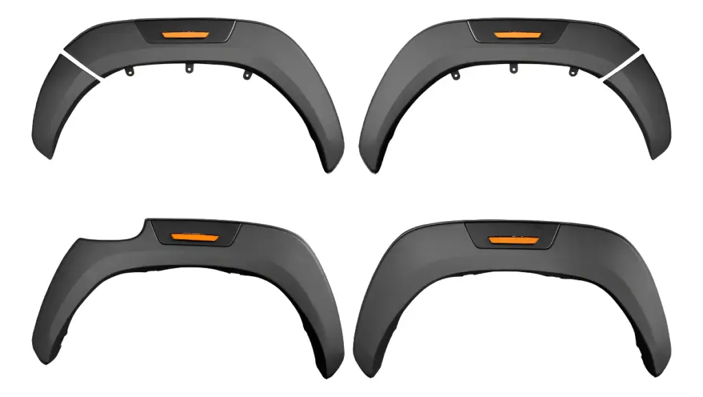 FENDER CON LUZ PARA TOYOTA HILUX REVO 2022 EN ADELANTE – N35007