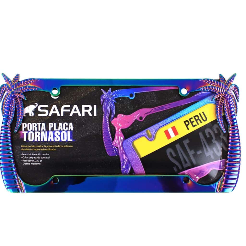 PORTA PLACA SAFARI – H69011 – TORNASOLADA PALMERA