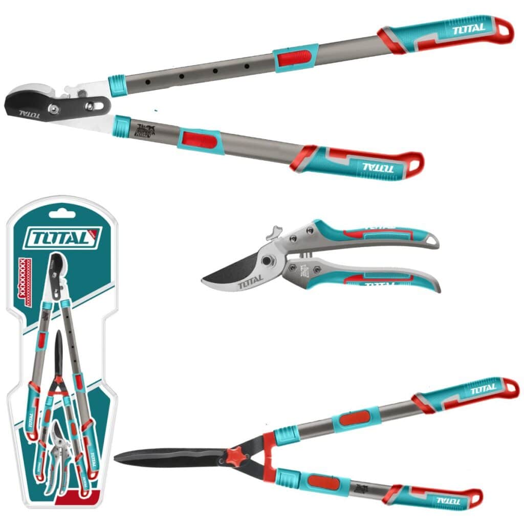 PACK DE TIJERAS DE JARDIN 3PCS INDUSTRIAL – THT1593301