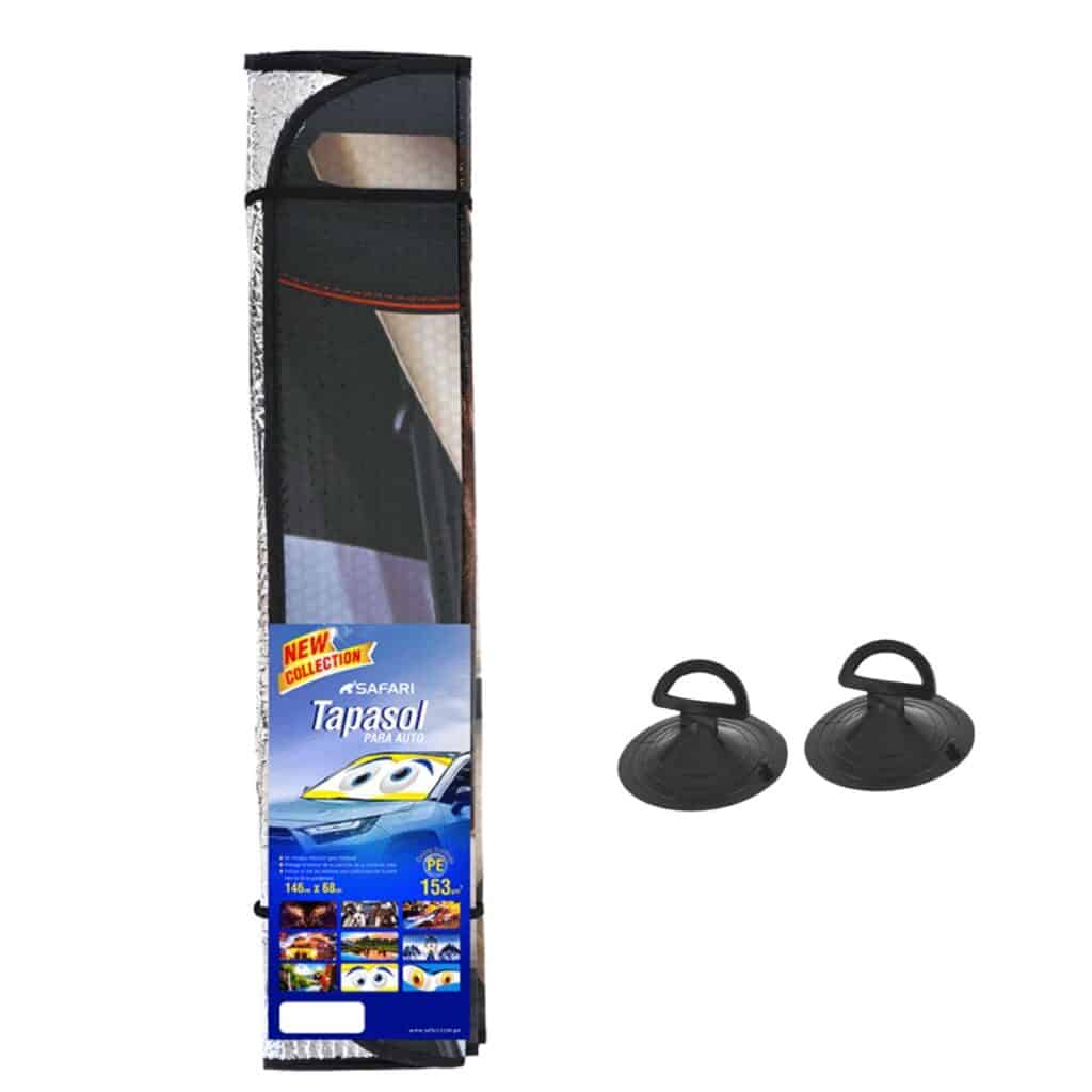 TAPASOL PLATEADO SUV DISEÑO EXCLUSIVO 146X68CM PERROS – P16232B