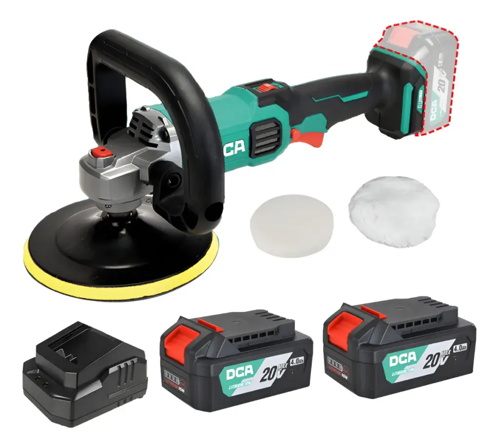 PULIDORA 20V BRUSHLESS (7″) 180MM 2X4.0AH- ADSP02-180BM