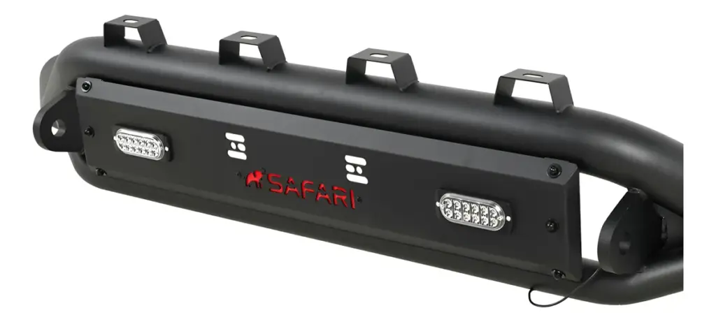 DEFENSA R2 NEGRO LEDX2 PARA FRONTIER NP300 3RA GENERACION 2016 EN ADELANTE – S1-FB10B-S60