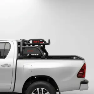 ANTIVUELCO T1 CON PARRILLA PARA HILUX REVO 8VA GENERACION 2016 EN ADELANTE - S1-RB01B-S56
