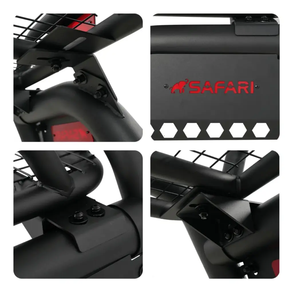 ANTIVUELCO T1 CON PARRILLA PARA TRITON 5TA GENERACION L200 2019 EN ADELANTE – S1-RB01B-S61