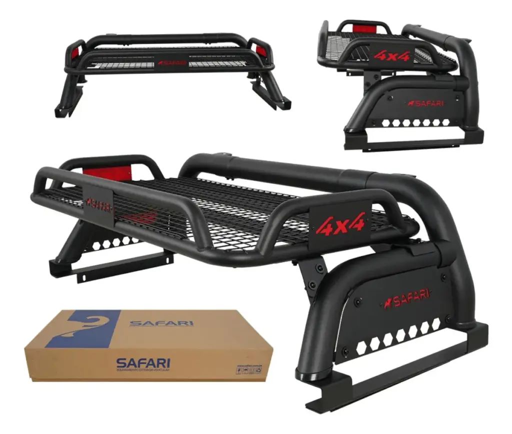 ANTIVUELCO T1 CON PARRILLA PARA TRITON 5TA GENERACION L200 2019 EN ADELANTE – S1-RB01B-S61