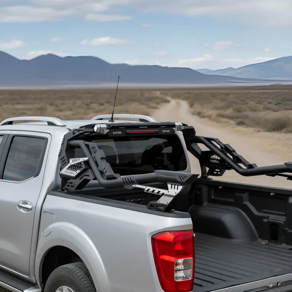 ANTIVUELCO S2 CON LUZ DE FRENO PARA FRONTIER NP300 3RA GENERACION 2016  EN ADELANTE – S1-RB20B-S60