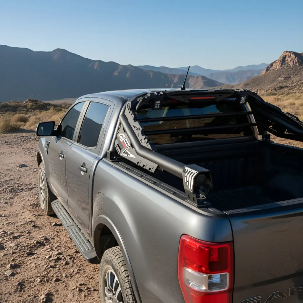 ANTIVUELCO S6 CON LUZ DE FRENO Y TRABAJO PARA FORD RANGER 4TA GENERACION 2020 EN ADELANTE – S1-RB74B-S75