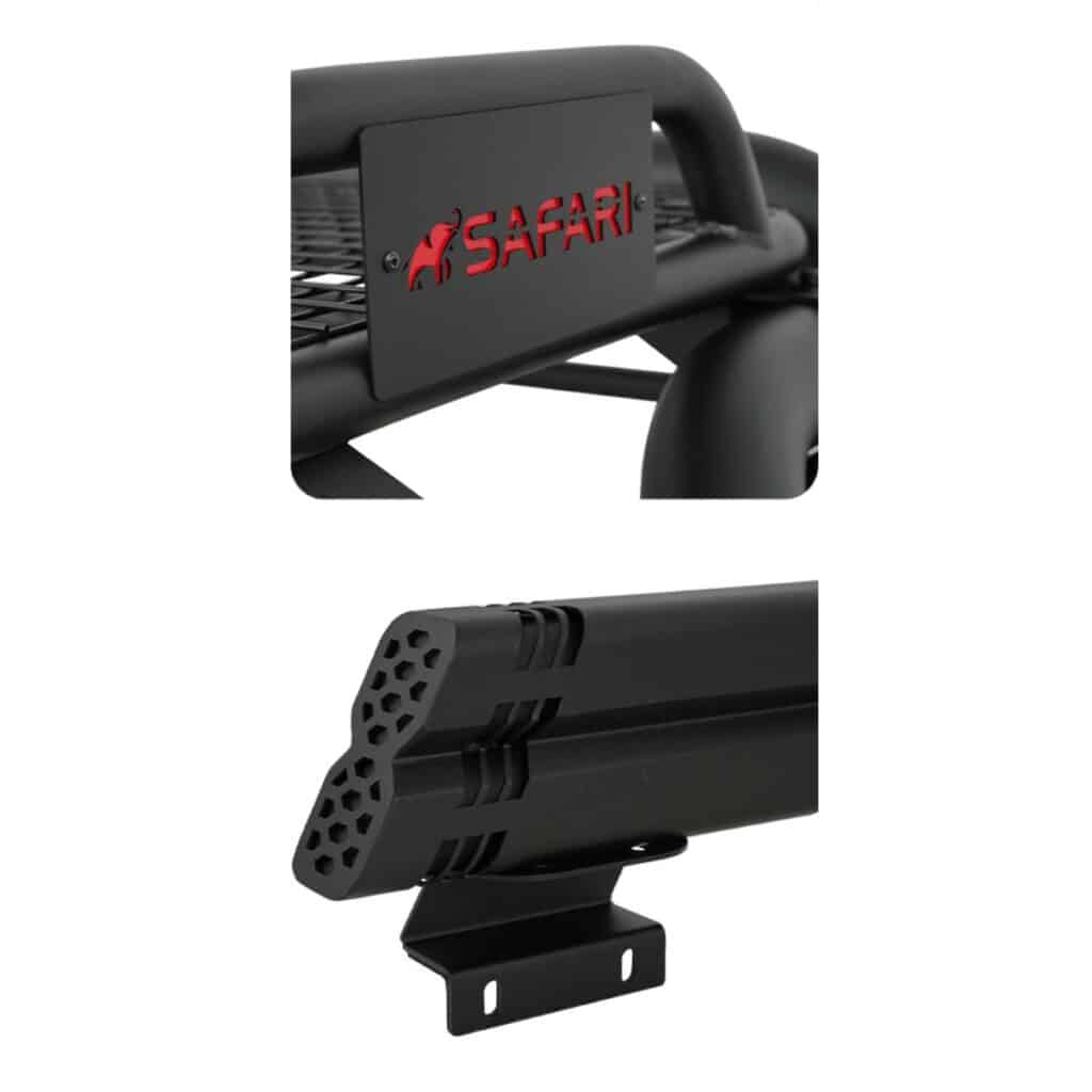 ANTIVUELCO T3 CON PARRILLA PARA HILUX REVO 8VA GENERCION 2016 EN ADELANTE -. S1-RB04B.2-S56