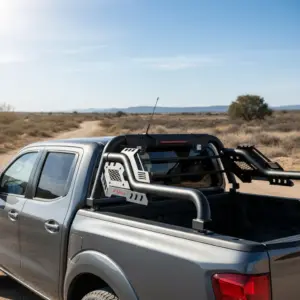 ANTIVUELCO S8 CON LUZ DE FRENO Y TRABAJO PARA FRONTIER NP300 3RA GENERACION 2016 EN ADELANTE - S1-RB76B.2-S60