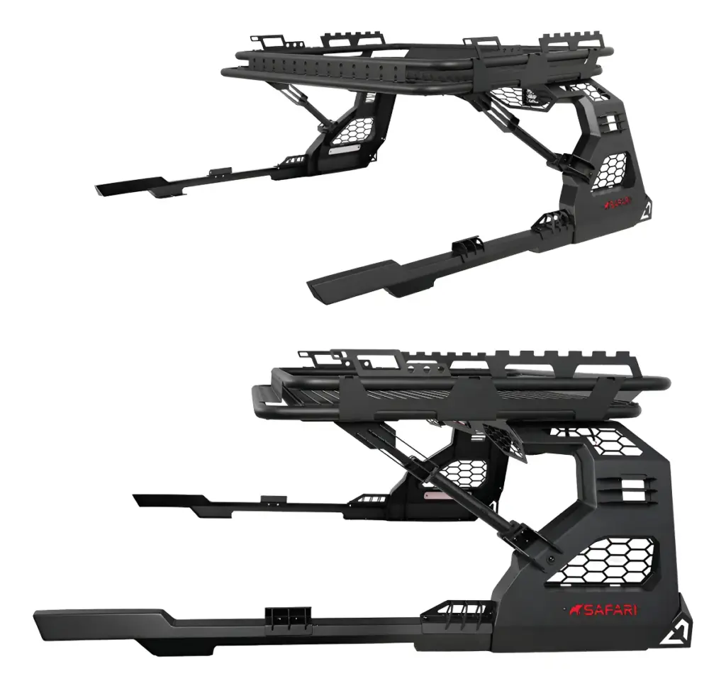 ANTIVUELCO T5 CON PARRILLA Y LUZ DE TRABAJO PARA FRONTIER 3RA GENERACION NP300 2016 EN ADELANTE – S1-RB79B-S60