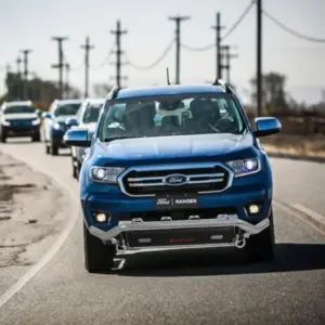 DEFENSA S1 CROMADO LEDX2  PARA FORD RANGER 4TA GENERACION 2020-ON - S2-FB10L-S75