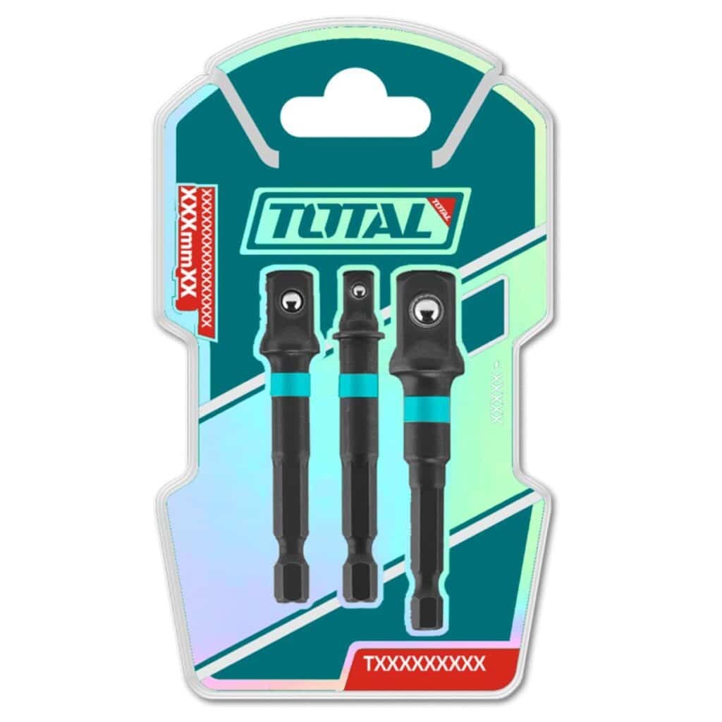 SET EXTENCIONES SOCKET DE IMPACTO 3PCS 1/4 HEX 50BV30 – TAC273651