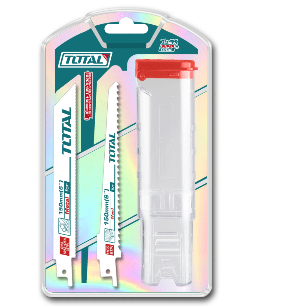 CUCHILLA SIERRA RECIPROCA O SABLE SET 10PCS 150MM BIMETALICA HCS – TAC521002