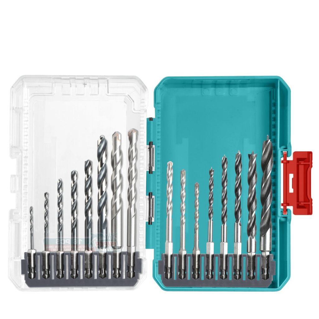 BROCA SET 16PZS METAL/CONCRETO/MADERA EN ESTUCHE – TACSDL11606
