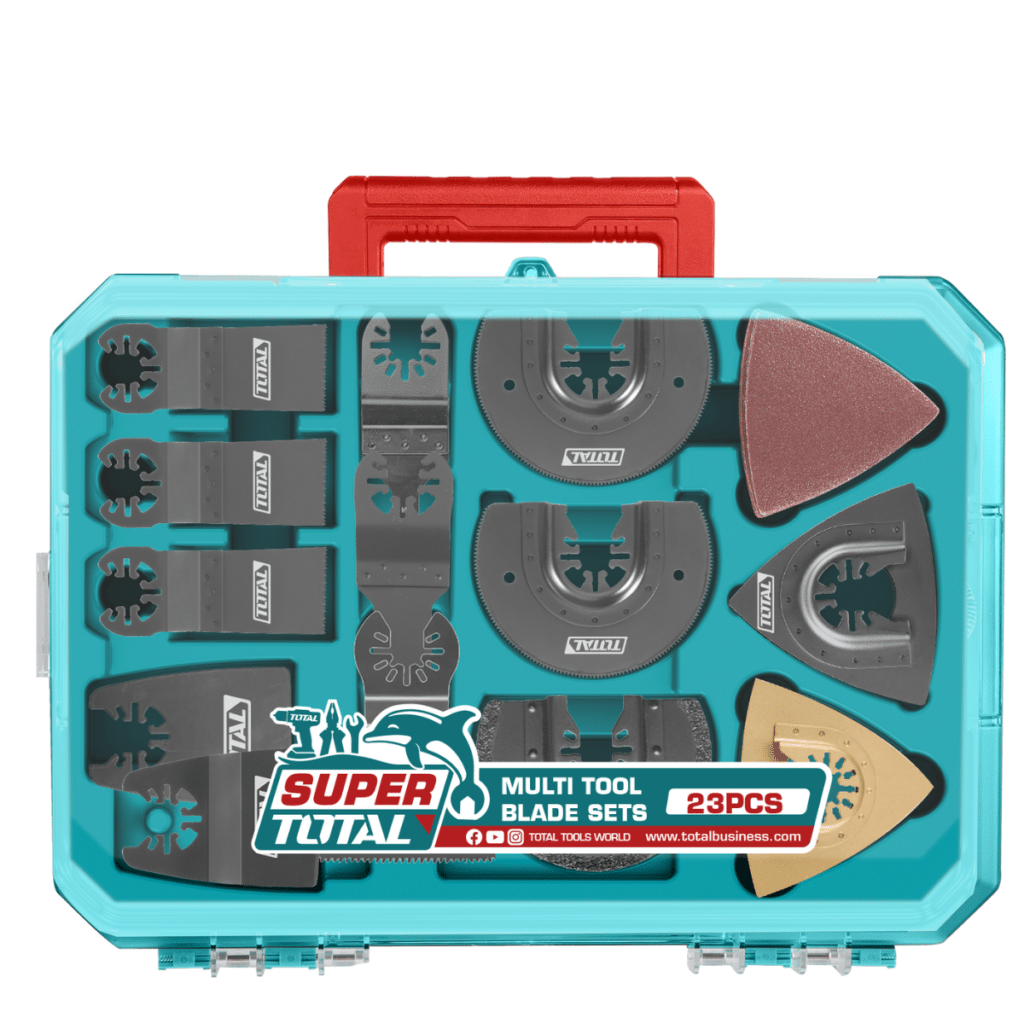 KIT DE ACCESORIOS PARA MULTIHERRAMIENTA 23PCS EN MALETIN – TAKTMT2301