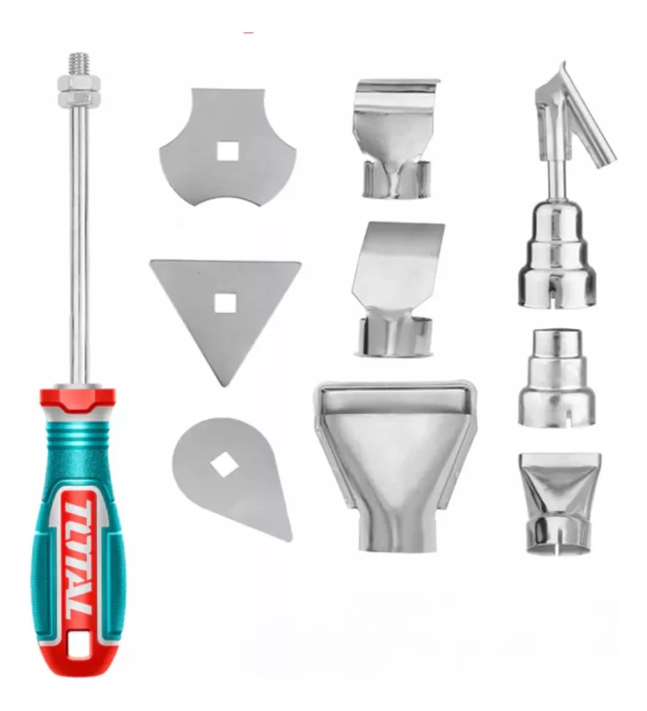 SET DE ACCESORIOS PARA PISTOLA DE CALOR 10PCS – TBA1011