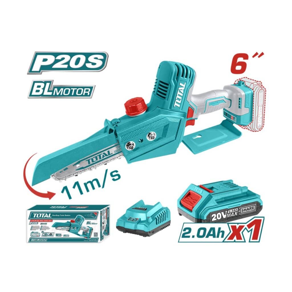 MINI SIERRA PODADORA 6″ 15CM 11M/S TOTAL- TGSLI20685