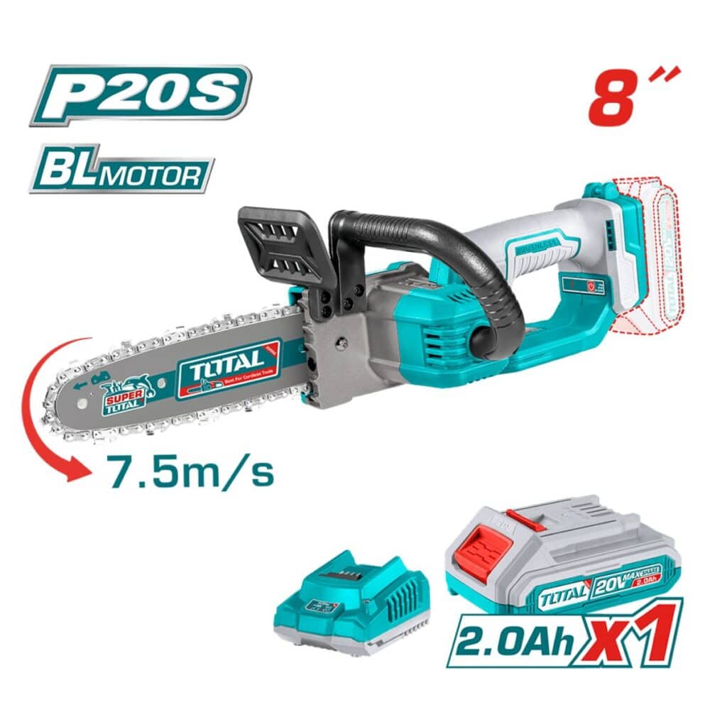 MINI SIERRA PODADORA 8″  20CM 7.5 M/S TOTAL- TGSLI20851