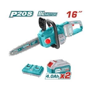 SIERRA DE CADENA 16" LI-ION 40V (20+20V)  (40CM) 14.5M/S 2X4.0AH  TOTAL- TGSLI401682