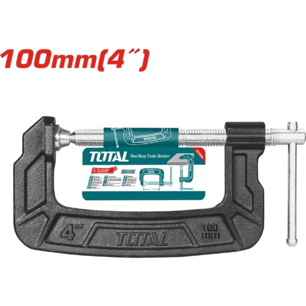 2 PRENSAS G 4″  100MM HIERRO FUNDIDO HILO-T INDUSTRIAL – THT13141