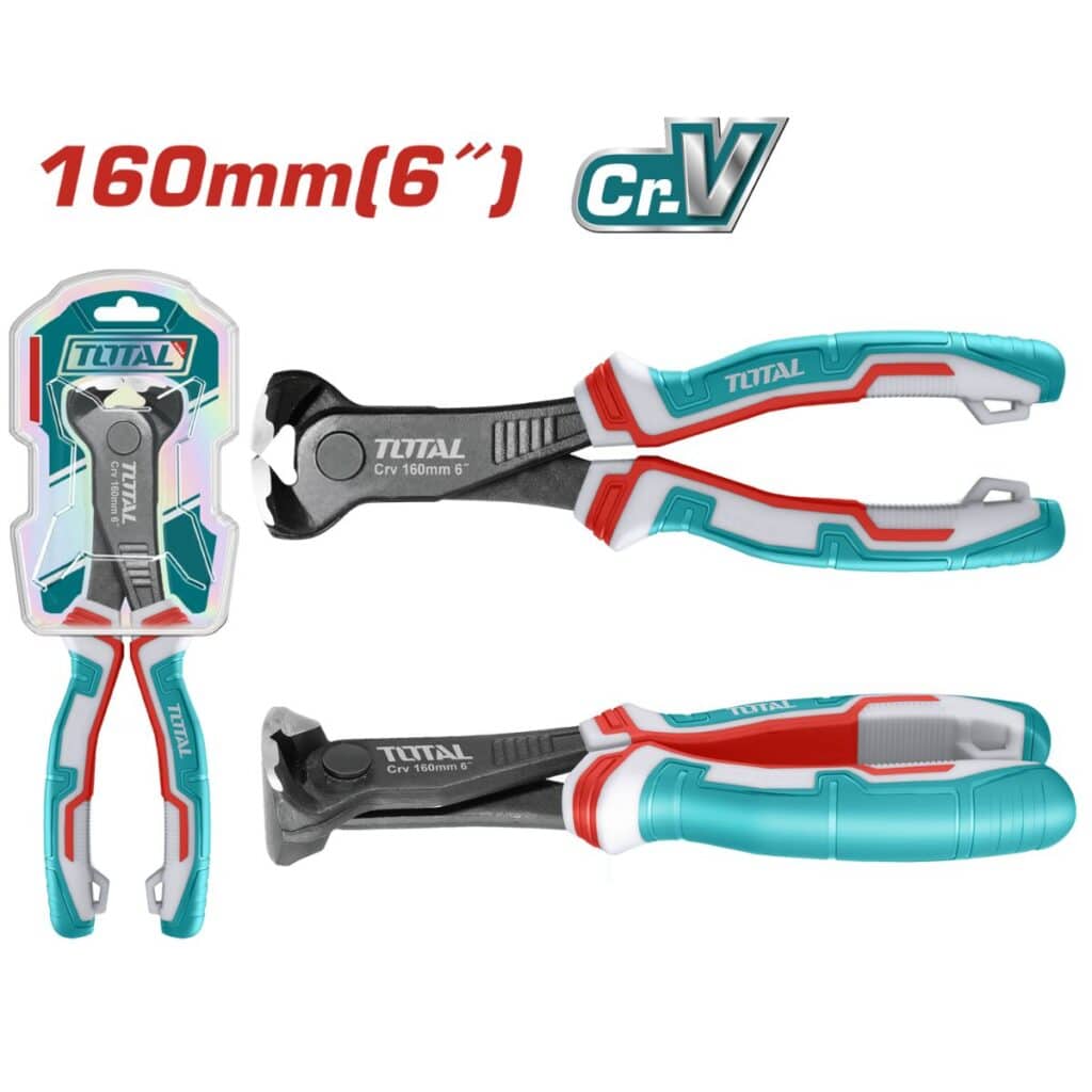 ALICATE DE CORTE EXTREMO 160MM(6PULG) CR.V INDUSTRIAL – THT260606